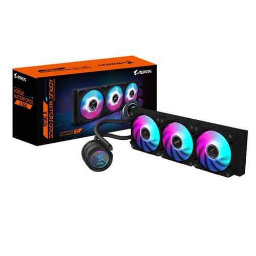 Gigabyte Aorus Waterforce II 360 ARGB 360mm CPU Liquid Cooler (Black)